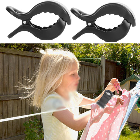6pcs Stroller Clips Pegs for Hooking Muslin and Toys, Blanket Clips, Car Seat Cover Clip, Nursing Cover