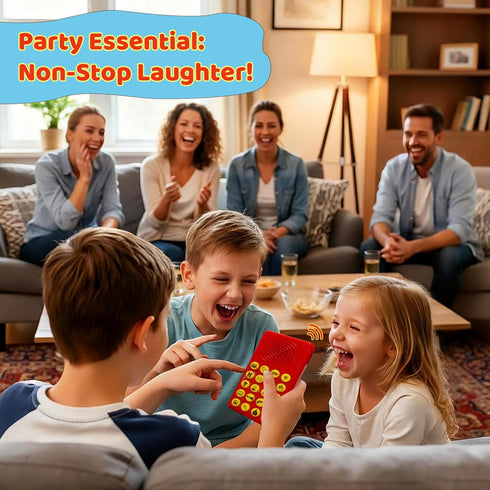 EchoVenrek 20 Sound Effects Machine - Noise Maker for Kids - Funny Sounds with Volume Control - Portable Electronic