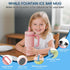 24 oz 316 2 V3.0 Como bebe Insulated Whale Fountain Sippy Cup, food-grade Stainless Leak-Proof Straw,Tumbler