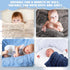 VitalCozy 4 3D 30" 40" Cozy Set) Pcs Fleece Baby Blankets for Boys Girls Soft Plush Warm Baby Receiving Blankets x