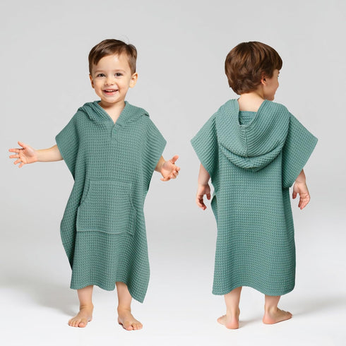 Zamlory Hooded Kids Beach Towel - Soft Poncho Towel for Babies and Toddler