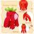 Generic Steal a Brainrot Strawberry Elephant Plush for Kids, Steal a Brainrot Plush Soft Stuffed Animal, Creative Fruit