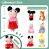6 Sets 4 Inch Dolls Mini Reborn Baby Dolls with Animal Clothes Realistic Baby Doll Set for Girls Boys Toddlers and Kids 3+ (B)