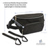 Pack Suessie Fanny Diaper Bag - with Baby Changing Pad & Waterproof Wipes Pocket - Stroller Organizer Black
