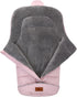 Miracle Baby Bunting Bag for Stroller, Warm Fleece Footmuff with Zippers, Convertible Infant Toddler Sleeping Bag