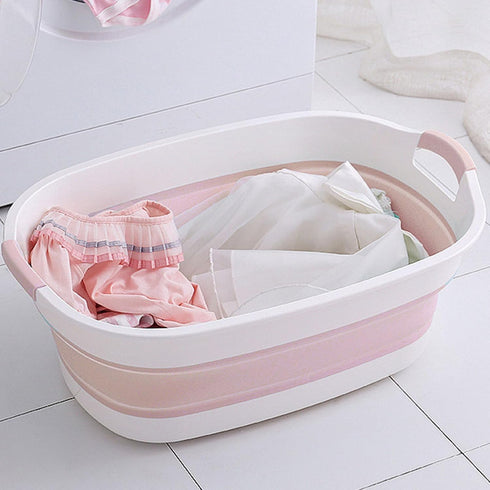 Generic ToddlerBathTub- Foldable Washing Basin, Portable PetBathTub| Lightweight Travel BabyBathTub, Dog Washing