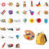 60 Pieces Jumbo Memory Matching Game - 30 Pairs Educational Cards for Preschool Activities