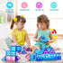102pcs Frozen Castle Magnetic Tiles - 3D Diamond Building Blocks STEM Educational Toys for Kids Age 3-8 Birthday Gifts