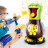 Babyhome Duck Shooting Toys for Kids 3-5 Years, 2 Packs of Toy Foam Blasters with Movable Target for Boys Girls