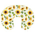 Stretchy Nursing Pillow Cover - Two-Sided Sunflower Design for Moms