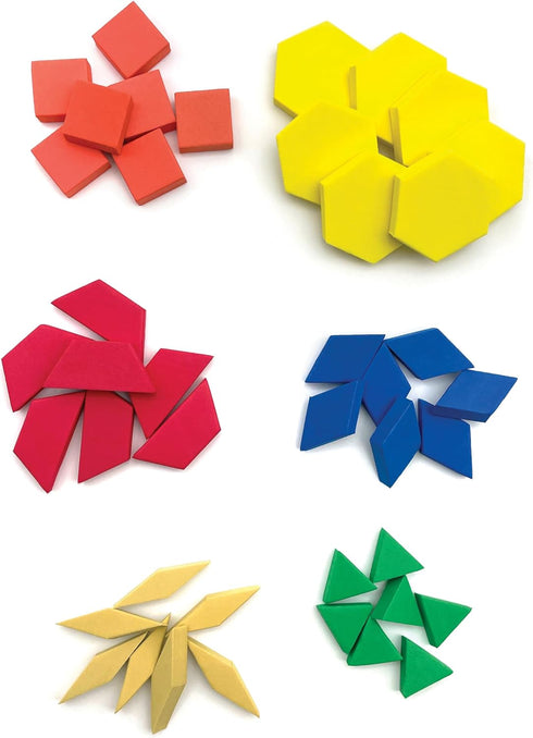 Teacher Created Resources Foam Pattern Blocks (20612) by Teacher Created Resources