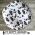 Baby Lounger Cover, Bear Newborn Lounger Cover for Boys, Snugly Fit Infant Removable Slipcover (Lounger Pillow Not