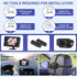 B-Qtech 1080P 360 Baby Car Camera Monitor Night Vision HD Easy to Install Rotating Car Baby Cameras for Back Seat Rear