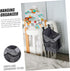 LIFKOME Baby Diaper Organizer Caddy Hanging Diaper Storage Bag Multi Pockets Waterproof Fabric for Crib and Changing