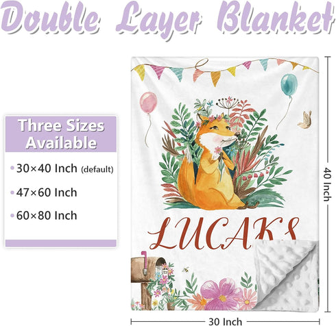 Set Sets, 3 Set Sets Custom Crib Bedding - Personalized Name Nursery Bedding PCS Fox Theme Baby Crib Bedding for Girls