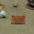 6.00X4.30X0.80cm/2.36X1.69X0.31in LOGOFUN Miniature Wooden Spirit Board with Planchette Mini Tiny Spirit Talking Board