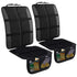 Car Seat Protector, 2 Pack Large Protectors for Child Baby Car Seat with Organizer Pockets, Thick Padding Waterproof