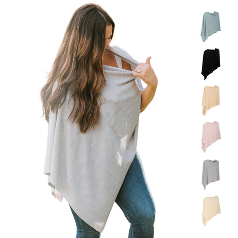 Breathable Nursing Cover Up for Breastfeeding - Privacy Nursing Covers - Improved
