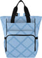 SUABO Baby Diaper Bag Backpack Blue Ice Cream Large Bag Waterproof Travel Diaper