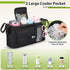ZZM Parent Console Stroller Organizer Compatible with WONDERFOLD W2&W4&X, Jeep Wrangler, EVER ADVANCED Wagon,