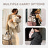 Backpack, Backpack VONAL Diaper Bag Lightweight Baby Diaper Bags, Travel Large Diaper Bag with Changing Station, Pink