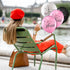 Sumind 36 Pieces Paris Balloons, 12 Inches Day in Paris Theme Birthday Party Decorations for Wedding Supplies.
