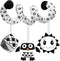 Baby Spiral Hanging Stroller and Car Seat Toys, Black and White Sensory Toy for Newborns, Thank You Gifts