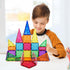 Set Playset 3+ PT41 PicassoTiles Magnetic Tiles Building Block Construction Toy Prism Magnet Tile Blocks STEM STEAM