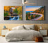2 Pack - 1000 Pieces for Glade Creek Grist Mill in Fall & Blue Ridge Parkway Linn Cove Viaduct Puzzles