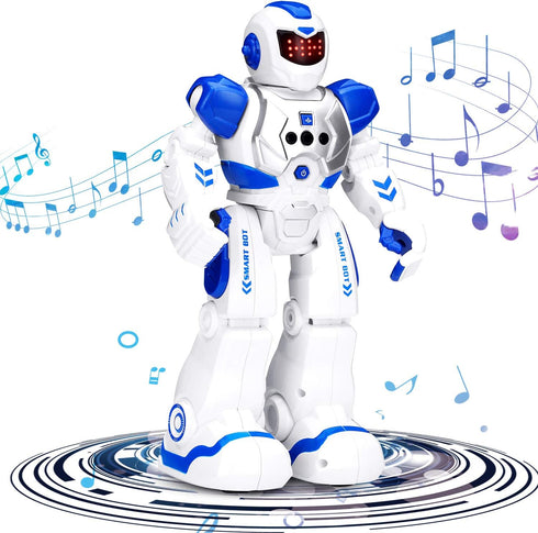KingsDragon Robots Toy for Kids - RC Gesture Sensing Interactive Walking Singing Dancing Robot for Boys Girls Age 6-9