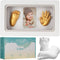 La Premura Baby Keepsake Hand Casting Kit with Shadow Box Frame -