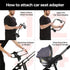 Mompush Wiz Stroller Adapter for Chicco Car Seats - Compatible with Mompush Wiz Stroller