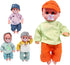 Baby Dolls Clothes for 12-16 Inch Dolls, 4 Sets Doll Outfit Accessories for 15 Inch Doll Boy