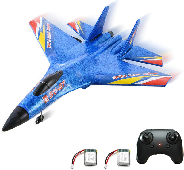 Foam Remote Control Airplanes,RC Plane Fighter Jet,Hobby Toys Plane Gifts for Teen