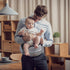 180 Baby Hip Carrier with Foldable Seat Up-Down for Infant,Adjustable Straps Also as Waistband Extender,Huge