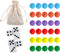 30 Wahoo Board Game Replacement Marbles 5 Each of 6 Colors, 6