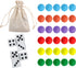 30 Wahoo Board Game Replacement Marbles 5 Each of 6 Colors, 6