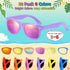 MEEZY Kids Sunglasses Bulk Neon Sunglasses Party Favors Goody Bag Fillers Carnival Prizes Boys Girls Summer Pool Beach