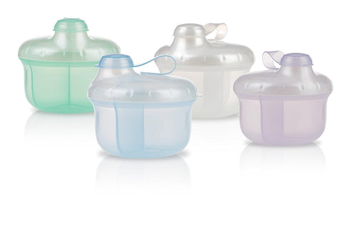 3 Nuby Milk Powder Dispenser, Colors May Vary, Compartments