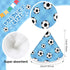 10 Pcs Coral Velvet Pee Covers for Baby Boy, Strong Water Absorption Reusable Pee Cap, Diaper Changing Accessory (Ball)
