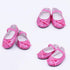 6 Pairs Hot Pink Doll Shoes Set for 18 Inch Dolls - Boots, Slippers, Sandals, Accessories