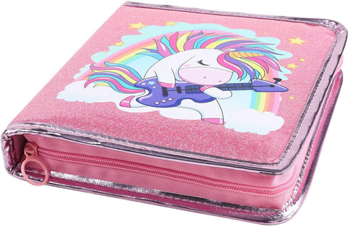Leeche Set 44 4-6-8, Fruit Scented Markers Pcs Filled Stationery with Unicorn Pencil Case,Art Supplies for Kids Ages