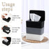 Yuanan 3 7.28 4.80 2.75 Inch Pcs Wipes Dispenser, Refillable Wet Wipe Container with Lid x x Reusable Wipe Dispenser