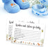 Giftideaworkshop 50 Woodland Baby Shower Wishes and Advice Cards for Mom-to-Be, 4X6 inch
