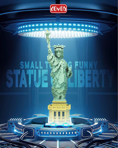 dOvOb Statue of Liberty Micro Mini Blocks Building Set (2510PCS)