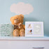 Milestone Memory Frame for Newborn Handprints and Footprints - White Clay Ink Kit