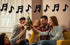 10 Pcs Music Note Black Balloons - 17 Inch Happy Birthday Banner for Birthday, Baby Shower, Outdoor & Home Parties