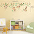 DECOWALL DW-1507S Monkeys on Vine Kids Wall Stickers - Peel and Stick Removable Wall Decals for Nursery Bedroom Decor
