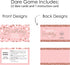 Big Dot of Happiness Pink Rose Gold Birthday - Happy Birthday Party Game Scratch Off Dare Cards (22 Count).