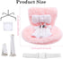 QUPIVA 17cm Car Seat for Dolls with Air Vent Clip and Desktop Stand, Have A Seat Compatible with Doll, Doll Accessories